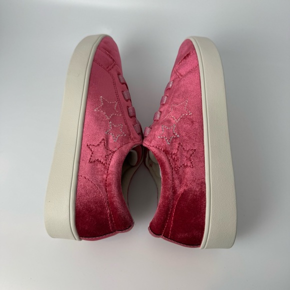 Revitalign Orthotic x Shawn Killinger Velvet Sneakers Pink Star Malibu 7.5 - Picture 12 of 15